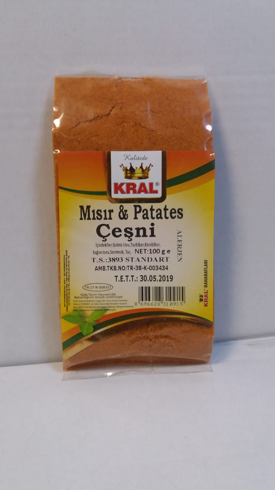 Mısır & Patates Çeşni - 100 GR